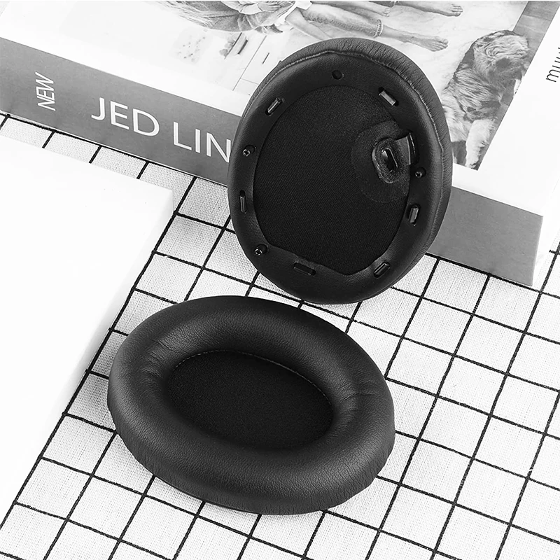 KUTOU 교체용 이어 패드 쿠션, 소니 WH-1000XM4 헤드폰 소프트 메모리 폼 패드, 1000 XM4 1000XM4 이어패드