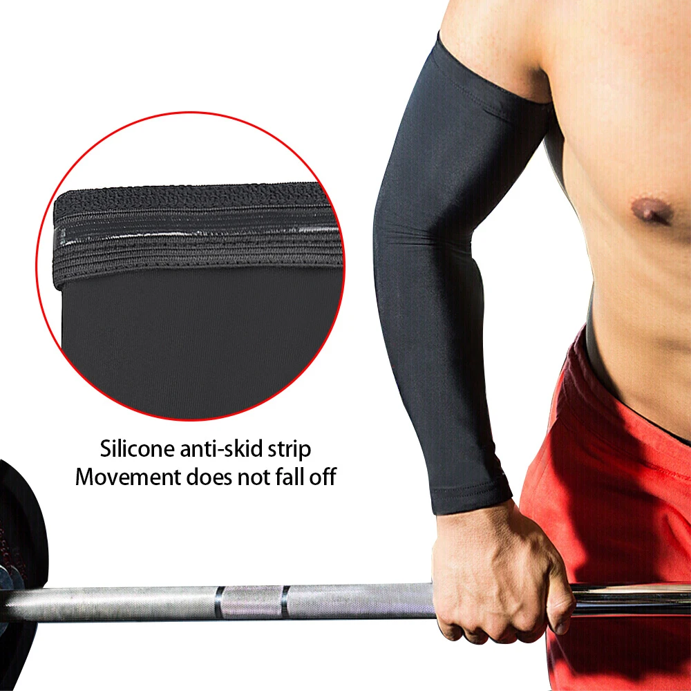 TopRunn 남녀공용 쿨링 암 슬리브, 야외 UV 차단 스포츠 슬리브, 농구, 축구, 배구, 사이클링용