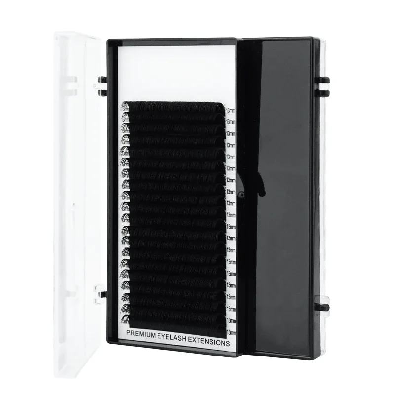 H & L SINCE 1990 20 줄 인조 속눈썹, 개별 속눈썹 연장, 다크 블랙, 매트 소프트, 내추럴 속눈썹 연장 title=H & L SINCE 1990 20 줄 인조 속눈썹, 개별 속눈썹 연장, 다크 블랙, 매트 소프트, 내추럴 속눈썹 연장