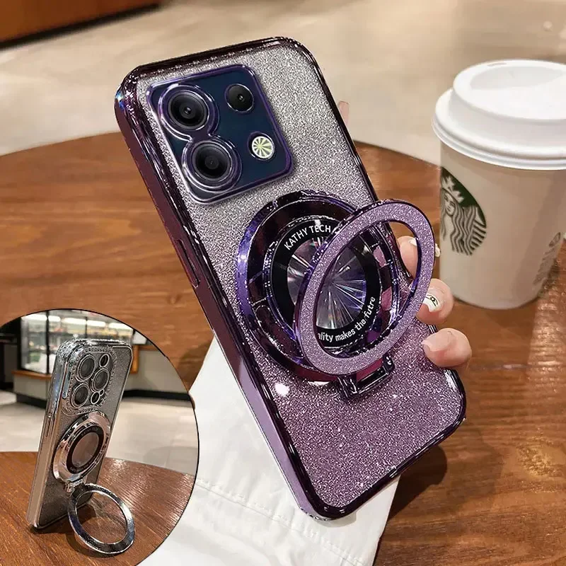 샤오미 레드미 노트 13 프로 12 12S 13C 11 11S 10S 9S 케이스, 브래킷 글리터 케이스 포함 럭셔리 케이스, 포코 X6 M6 M5S 케이스 거치대 커버 title=샤오미 레드미 노트 13 프로 12 12S 13C 11 11S 10S 9S 케이스, 브래킷 글리터 케이스 포함 럭셔리 케이스, 포코 X6 M6 M5S 케이스 거치대 커버