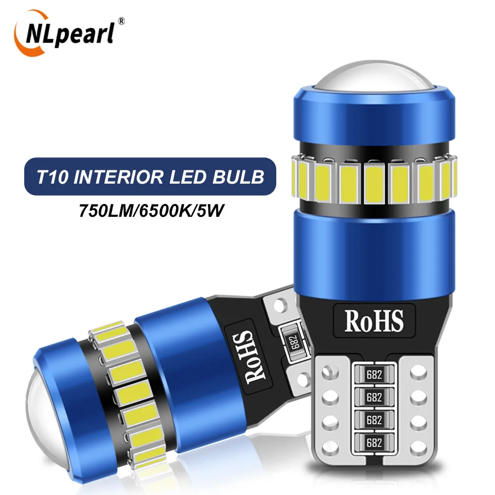 NLpearl-T10 W5W LED CANBUS, 오류 없음, 12V 자동차 사이드 인테리어 조명, 168 194 3030 SMD BMW 아우디 슈퍼 브라이트 자동차 인테리어 조명, 2 개 title=NLpearl-T10 W5W LED CANBUS, 오류 없음, 12V 자동차 사이드 인테리어 조명, 168 194 3030 SMD BMW 아우디 슈퍼 브라이트 자동차 인테리어 조명, 2 개
