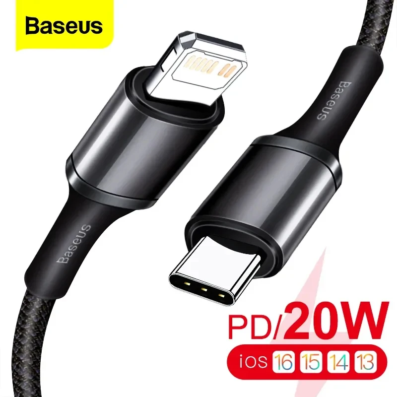 Baseus-아이폰용 USB 타입 C 케이블, 30W, PD, 아이폰 14, 13, 12 프로 맥스용, 맥북, 아이패드 프로용 고속 충전 충전기, 타입-C, USBC 데이터 와이어 코드 title=Baseus-아이폰용 USB 타입 C 케이블, 30W, PD, 아이폰 14, 13, 12 프로 맥스용, 맥북, 아이패드 프로용 고속 충전 충전기, 타입-C, USBC 데이터 와이어 코드
