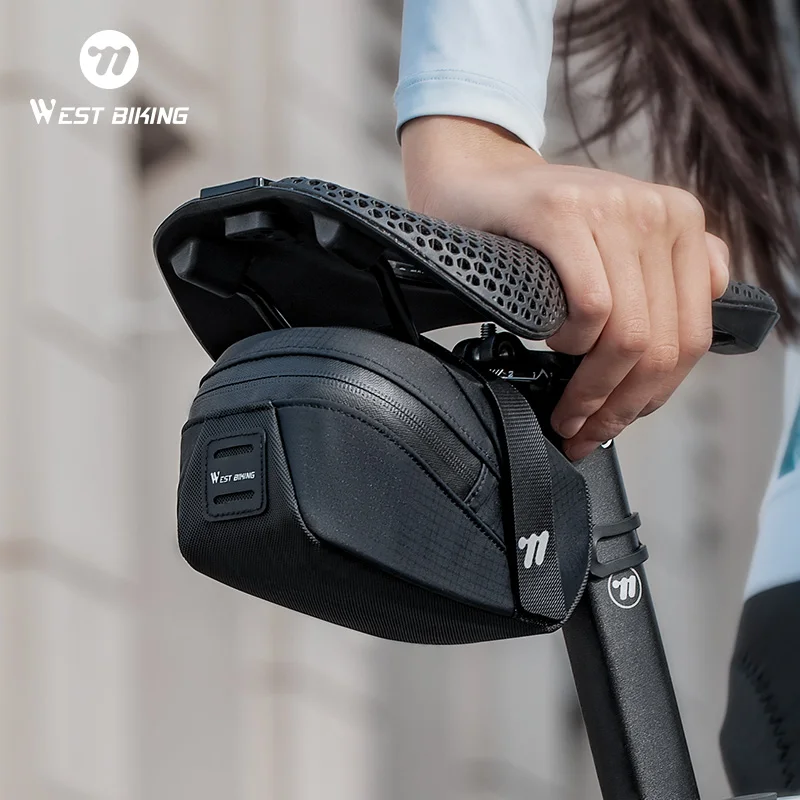 WEST BIKING 자전거 테일 백, 미니 휴대용 새들 백, 방수 사이클링 시트 테일 백, 도구 보관 파우치, 도로 자전거 액세서리 title=WEST BIKING 자전거 테일 백, 미니 휴대용 새들 백, 방수 사이클링 시트 테일 백, 도구 보관 파우치, 도로 자전거 액세서리