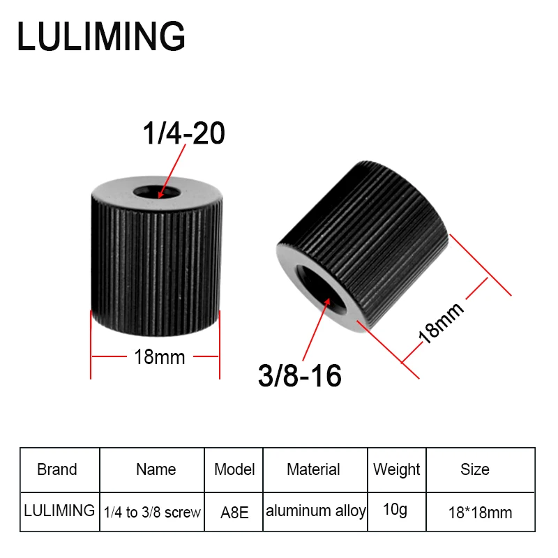 1/4-3/8 카메라 변환 나사 마이크 5/8-27-1/4 3/8 어댑터 나사 볼헤드 삼각대 사진 카메라 액세서리
