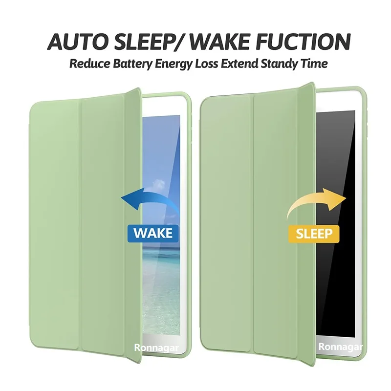 iPad Air 11 M2 2024 Pro11 M2 M4 iPad 9th Air2 케이스 iPad 9.7 2018 2017 5/6th Air5 4 10.9 10th 7 8 10.2용 연필 슬롯 Funda 포함