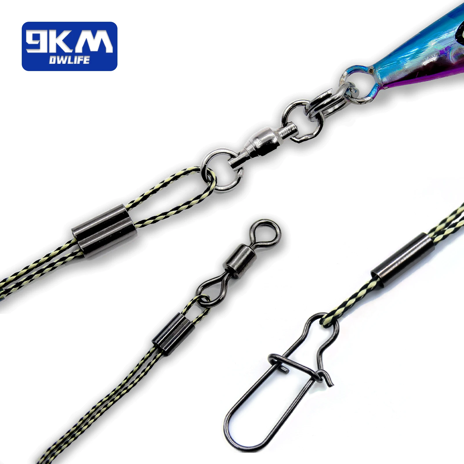 낚시 와이어 튜브 황동 낚시 싱글 더블 배럴 크림핑 슬리브 낚싯줄 액세서리, 낚시 튜브 커넥터, 50 ~ 200 피스