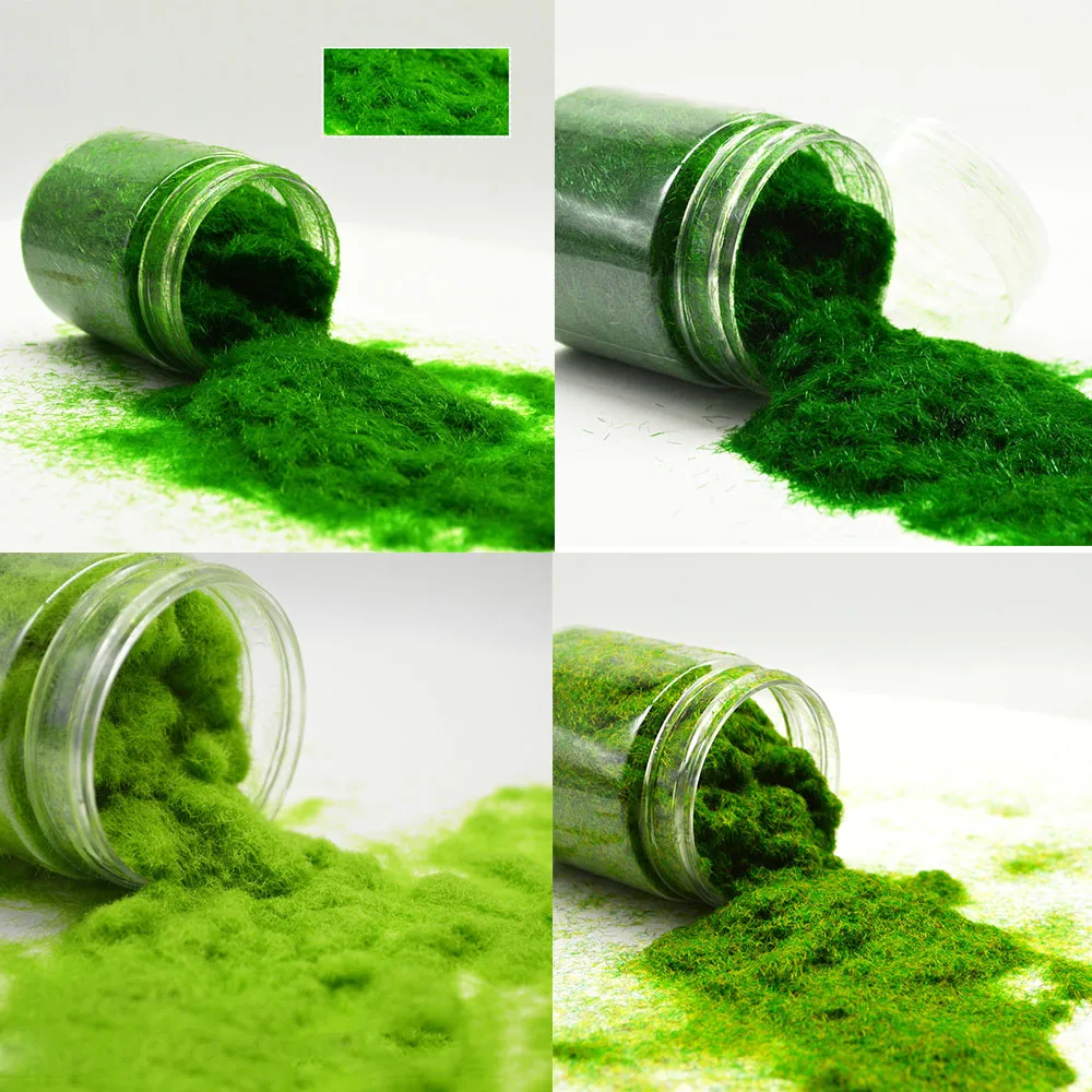 정적 잔디 분말 잔디 플로킹 나일론 재료, DIY 건물 모래 테이블 모델 장면 레이아웃 디오라마 키트, 30G, 60G, 3mm title=정적 잔디 분말 잔디 플로킹 나일론 재료, DIY 건물 모래 테이블 모델 장면 레이아웃 디오라마 키트, 30G, 60G, 3mm 