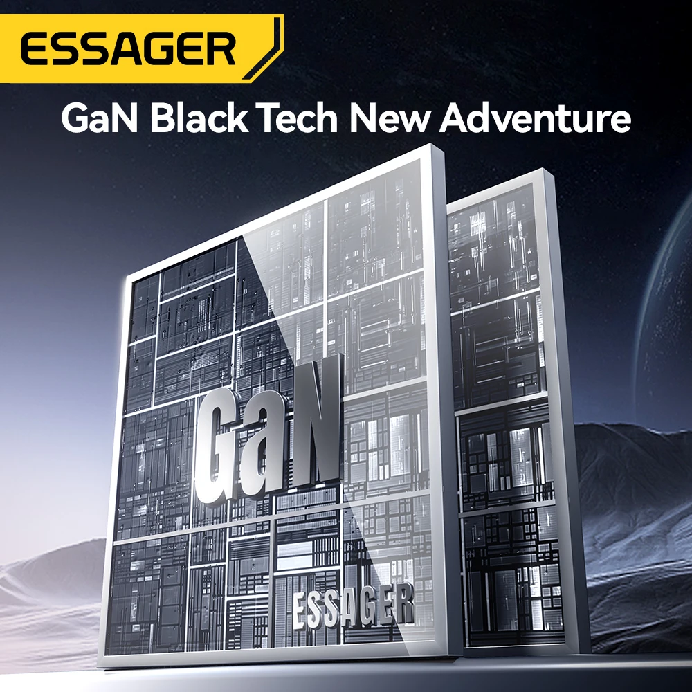 Essager 33W GaN USB 유형 C 충전기 디지털 디스플레이 PD iPhone 16 15 14 Pro Max iPad Mini 6 Xiaomi Samsung S22 용 고속 충전