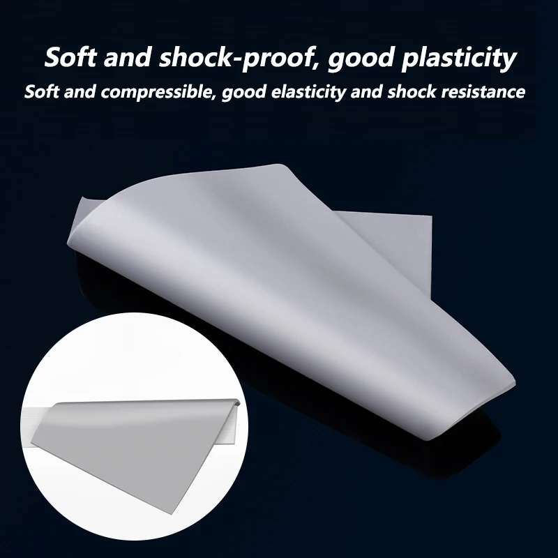 CPU 방열판 냉각 전도성 실리콘 패드, 열 전도성 패드 하이 퀄리티, 21W/mK, 100x100mm