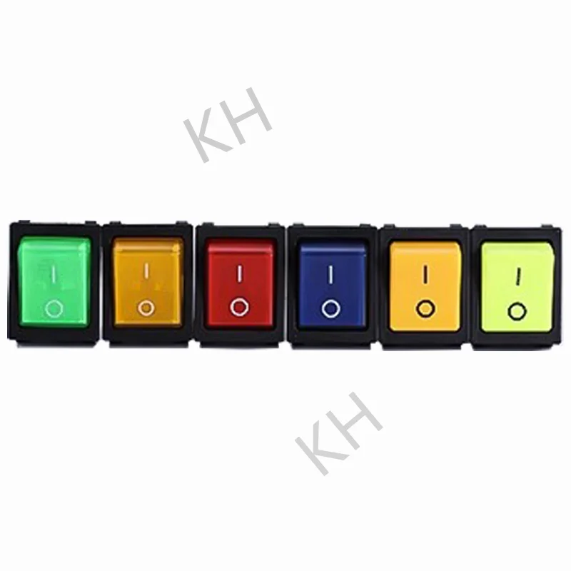 AC 고전류, ON/OFF, 용접 기계용 특수, 스털링 실버 포인트, 로커 전원 단추 스위치, 30/40A, 250V, 1 개