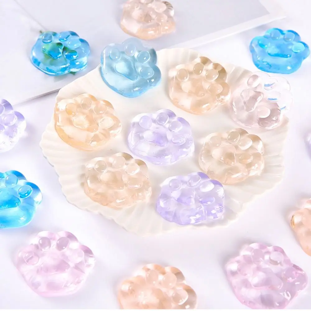 투명 고양이 발톱 짜기 장난감, 빠른 리바운드 젤리, 미니 귀여운 감각 장난감, 현실적인 피젯, 재미있는 고양이 발톱 장난감 선물