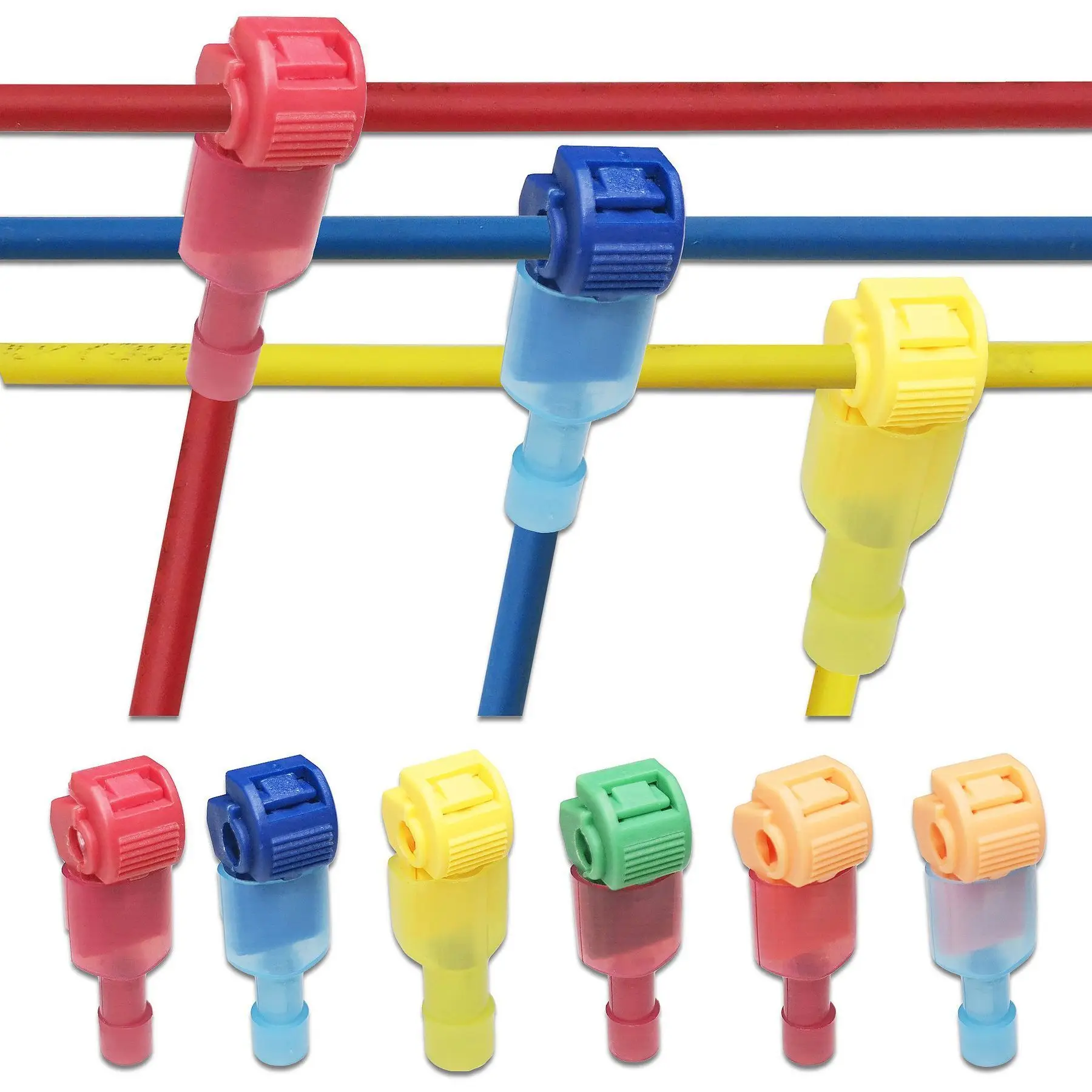 10/20/40/50Pcs T-탭 커넥터 빠른 전기 케이블 커넥터 스냅 스플 라이스 잠금 와이어 터미널 방수 압착 와이어 터미널 title=10/20/40/50Pcs T-탭 커넥터 빠른 전기 케이블 커넥터 스냅 스플 라이스 잠금 와이어 터미널 방수 압착 와이어 터미널 