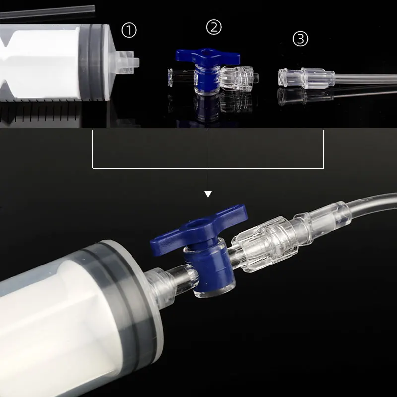 자전거 튜브리스 타이어 실란트 인젝터, MTB 도로 자전거 유체 주입 도구, 슈레이더/프레스타 밸브 도구 옵션, 60ml