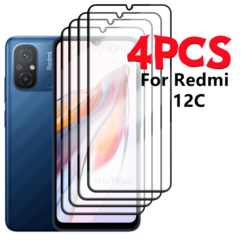 Redmi 12C 유리 용 4/3/2/1PCS Xiaomi Redmi 12C 강화 유리 보호용 전체 커버 접착제 HD 9H 화면 보호기 Redmi 12C 용 title=Redmi 12C 유리 용 4/3/2/1PCS Xiaomi Redmi 12C 강화 유리 보호용 전체 커버 접착제 HD 9H 화면 보호기 Redmi 12C 용
