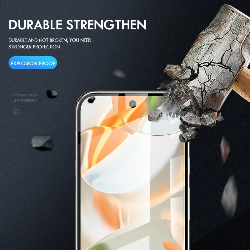 안전 커버 스크린 보호대 보호 유리, Google Pixel 9 Pro xl 8 8A 7A 5 6 6A 7 5a 4A 9 8 PRO 강화 유리 필름, 2 개