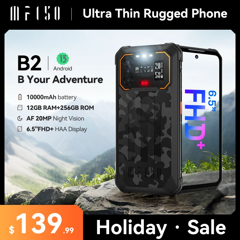 [월드 프리미어] 견고한 휴대폰 나이트 비전, 6.5 인치 FHD + 디스플레이, 10000mAh 48MP 카메라, 안드로이드 13, 12GB(6GB + 6GB), 256GB, IIIF150 B2 title=[월드 프리미어] 견고한 휴대폰 나이트 비전, 6.5 인치 FHD + 디스플레이, 10000mAh 48MP 카메라, 안드로이드 13, 12GB(6GB + 6GB), 256GB, IIIF150 B2 