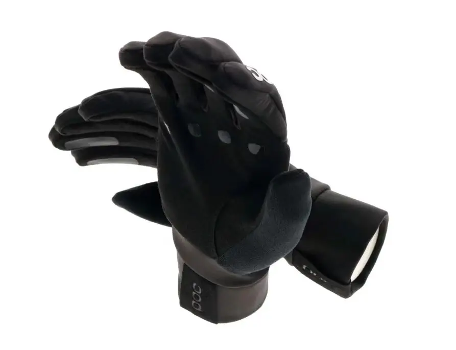 푹신한 안감이 있는 두꺼운 Poc 풀 터치 스크린 오토바이 장갑, 내리막 DH MX MTB, 라이딩 기어 보호 장갑, 겨울