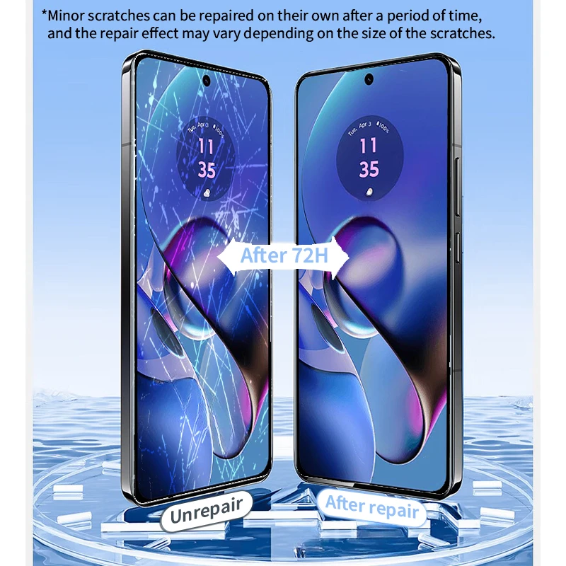 3-5Pcs 모토로라 모토 G64 G54 G34 G24 G14 G04 G04S G84 G55 G45 G60 G50 G30 화면 보호기 용 방폭형 HD 하이드로 겔 필름