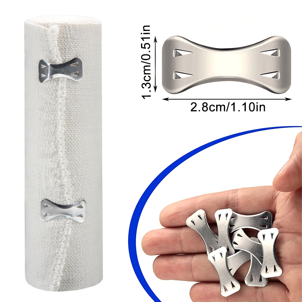 1 롤 탄력 붕대 랩, 스트레치 압축 붕대는 스포츠, 염좌, 종아리, 발목, 발을 위해 최대 450cm까지 늘어납니다.