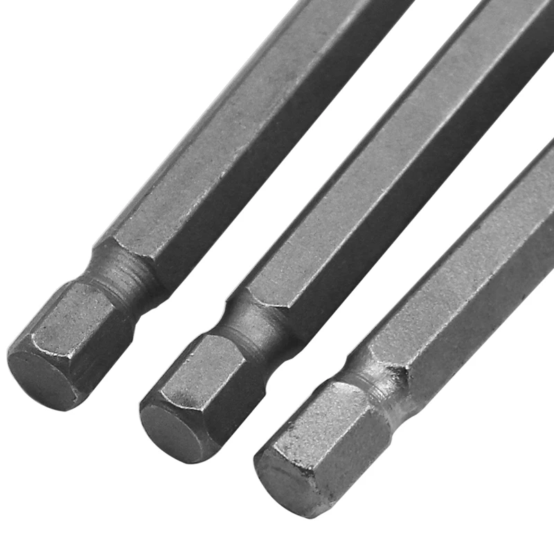 1/4 육각 섕크 퀵 릴리스 전기 드릴 마그네틱 스크루 드라이버 비트 홀더 60mm 75mm 100mm 150mm