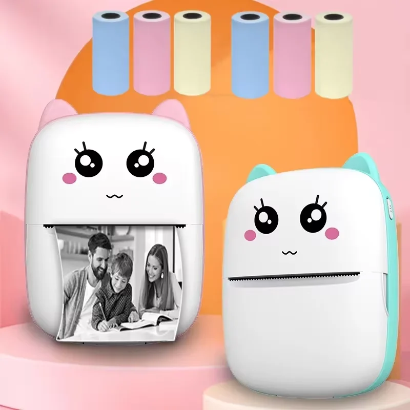 새로운 휴대용 미니 프린터 무선 블루투스 안드로이드 iOS 모바일 사진 열전 사 프린터 태그 종이 롤이있는 Termica 라벨 메이커 title=새로운 휴대용 미니 프린터 무선 블루투스 안드로이드 iOS 모바일 사진 열전 사 프린터 태그 종이 롤이있는 Termica 라벨 메이커 