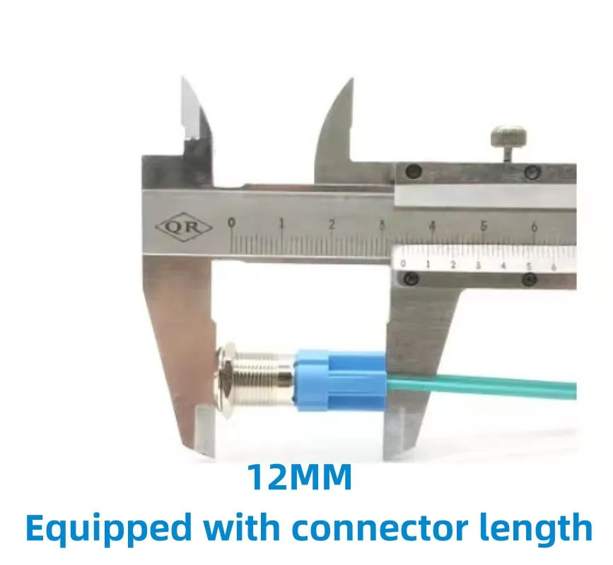 12/16/19/22MM 방수 금속 푸시 버튼 스위치 LED 조명 순간 래치 자동차 엔진 전원 스위치 5V 12V 24V 220V 빨간색 파란색