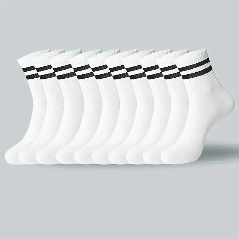 6/10/20 쌍 남성 여성 줄무늬 양말 패션 색상 부드럽고 편안한 땀 흡수 통기성 연인 스포츠 스타일 캐주얼 양말