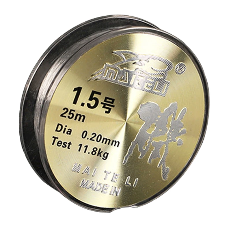 초강력 낚싯줄 25m 루어 나일론 낚싯줄 바위 바다 텔레스코픽 페스카 액세서리, Mar 서브 메인 잉어 낚시 줄 title=초강력 낚싯줄 25m 루어 나일론 낚싯줄 바위 바다 텔레스코픽 페스카 액세서리, Mar 서브 메인 잉어 낚시 줄 