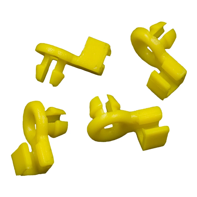 범용 자동 도어 잠금 막대 클립 드라이버 사이드 핸들 리테이너는 3mm 4mm 구멍 플라스틱 리벳 패스너 리테이너 자동차 와이어 클립에 적합