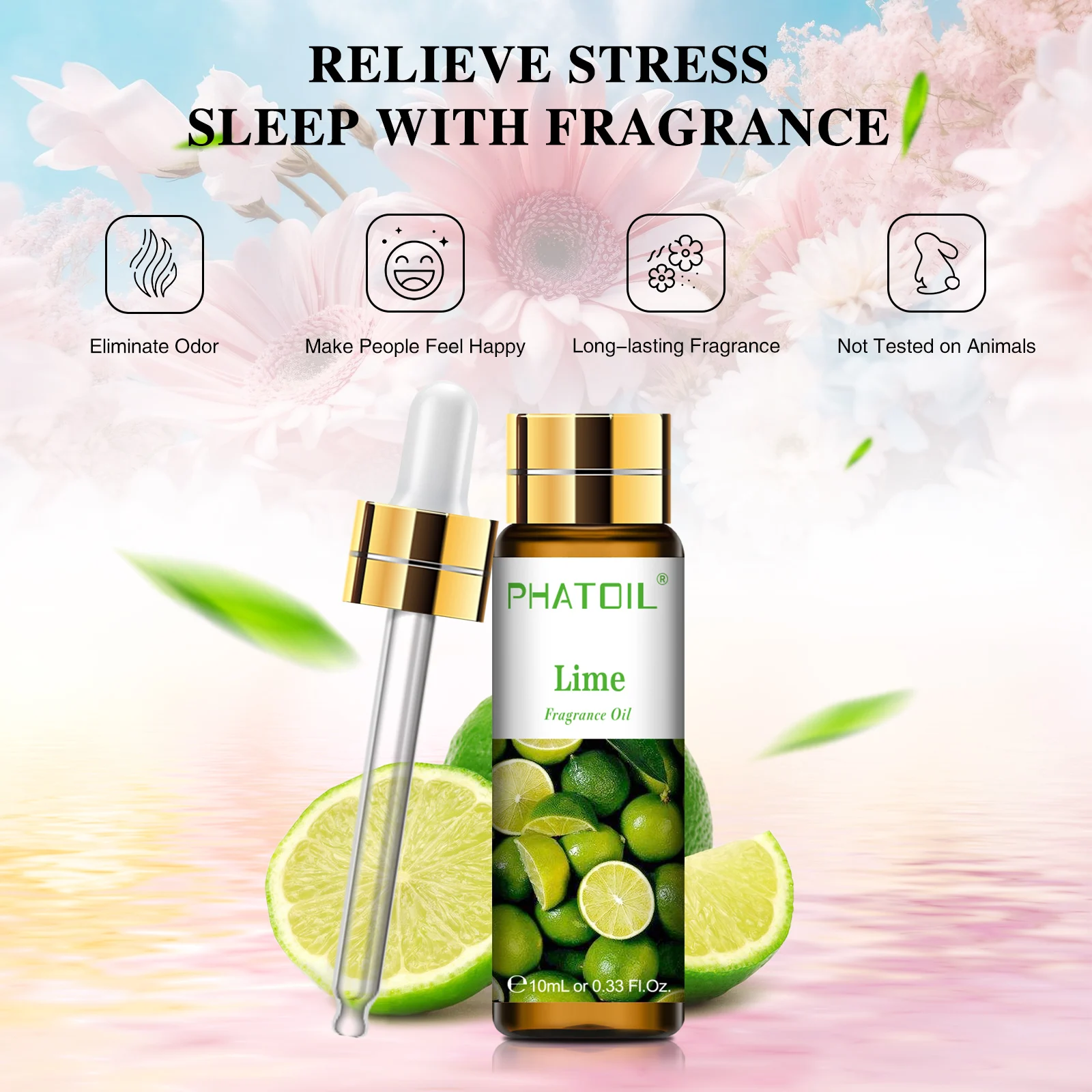 순수 과일 꽃 아로마 향기 오일, 촛불 비누 만들기, 딸기 망고 열정 머스크 바나나 코코넛 오일, 스포이드 포함, 10ml