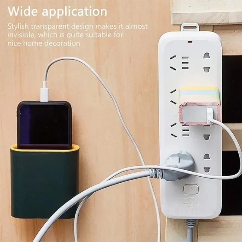 양면 접착 벽 걸이 걸이 강력한 투명 흡입 컵 빨판 후크 주방 욕실 보관 플러그 소켓 홀더