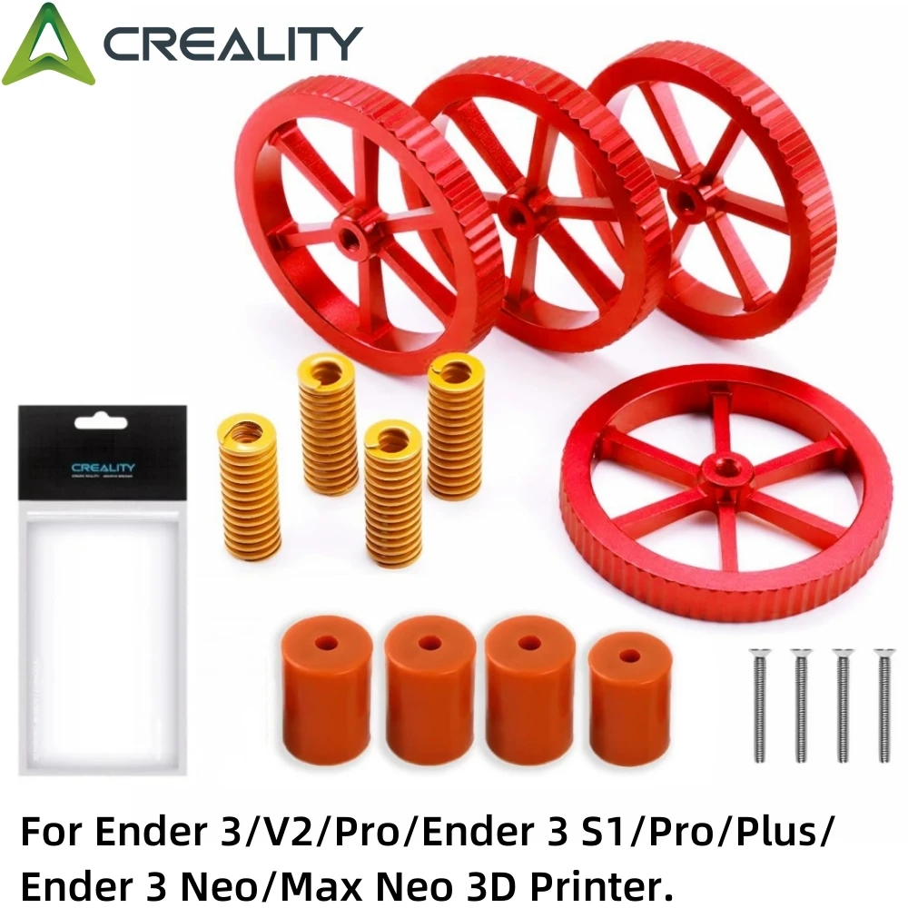Creality Ender 3 스프링 업그레이드 키트, 핫 베드 레벨링 키트, Ender 3 V2 Pro Ender 3 S1 Pro Plus Ender 3 Neo Max Neo 3D 프린터용 title=Creality Ender 3 스프링 업그레이드 키트, 핫 베드 레벨링 키트, Ender 3 V2 Pro Ender 3 S1 Pro Plus Ender 3 Neo Max Neo 3D 프린터용 