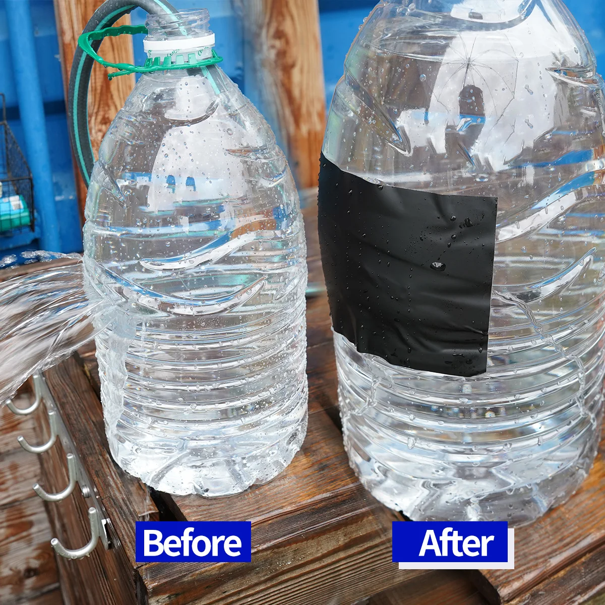 강력한 누출 씰링 테이프, 고강도 인성 수영 링 텐트 수도관의 빠른 수리 자체 접착 방수 테이프