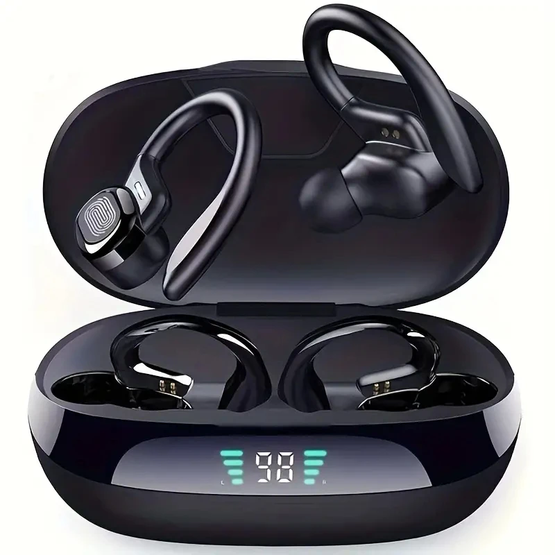SHUKE Bluetooth 이어 버드 무선 이어폰 스포츠 이어 후크 헤드셋 9D Hifi 스테레오 사운드 마이크가있는 귀에 방수 헤드폰 title=SHUKE Bluetooth 이어 버드 무선 이어폰 스포츠 이어 후크 헤드셋 9D Hifi 스테레오 사운드 마이크가있는 귀에 방수 헤드폰