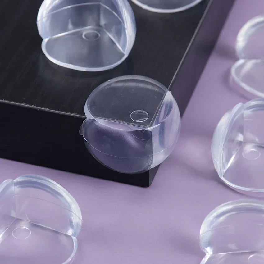 어린이 보호 테이블 코너 가드 - 16 PCS 투명 구형 가장자리 보호 장치 어린이 어린이 안전