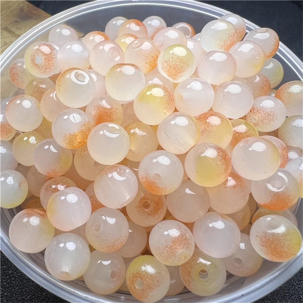 8mm 유리 구슬 아름다운 여러 가지 빛깔의 구슬 수제 Diy 팔찌 팔찌 쥬얼리 수제 비즈 액세서리 도매 재료