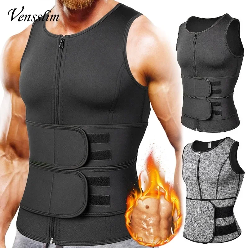 Vensslim 남성 바디 셰이퍼 허리 트레이너 조끼 슬리밍 셔츠 사우나 땀 압축 언더 셔츠 Shapewear Fat Burner Workout Tops title=Vensslim 남성 바디 셰이퍼 허리 트레이너 조끼 슬리밍 셔츠 사우나 땀 압축 언더 셔츠 Shapewear Fat Burner Workout Tops 