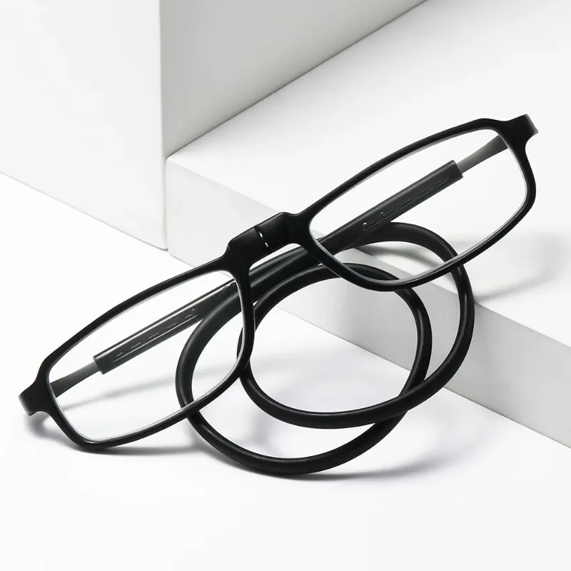 DML 초경량 독서 안경 Menr 독서 안경 교수형 스트레치 여성 피로 방지 노안 Unise 안경 디옵터 +1.5 + 3.5