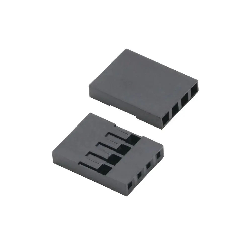 TJC8 Dupont 플라스틱 쉘 플러그 2.54mm 단일 행 Dupont 커넥터 1P/2P/3P/4P/5P/6P/7P/8P/9P/10P/11P/12P/20P 하우징 암 핀