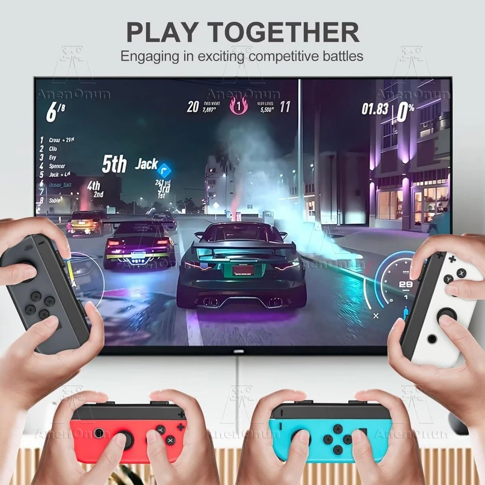 스위치/스위치용 손목 스트랩 OLED 조이콘 교체 부품 조이콘 컨트롤러 부착 손목 스트랩 매는 밧줄 게임 액세서리