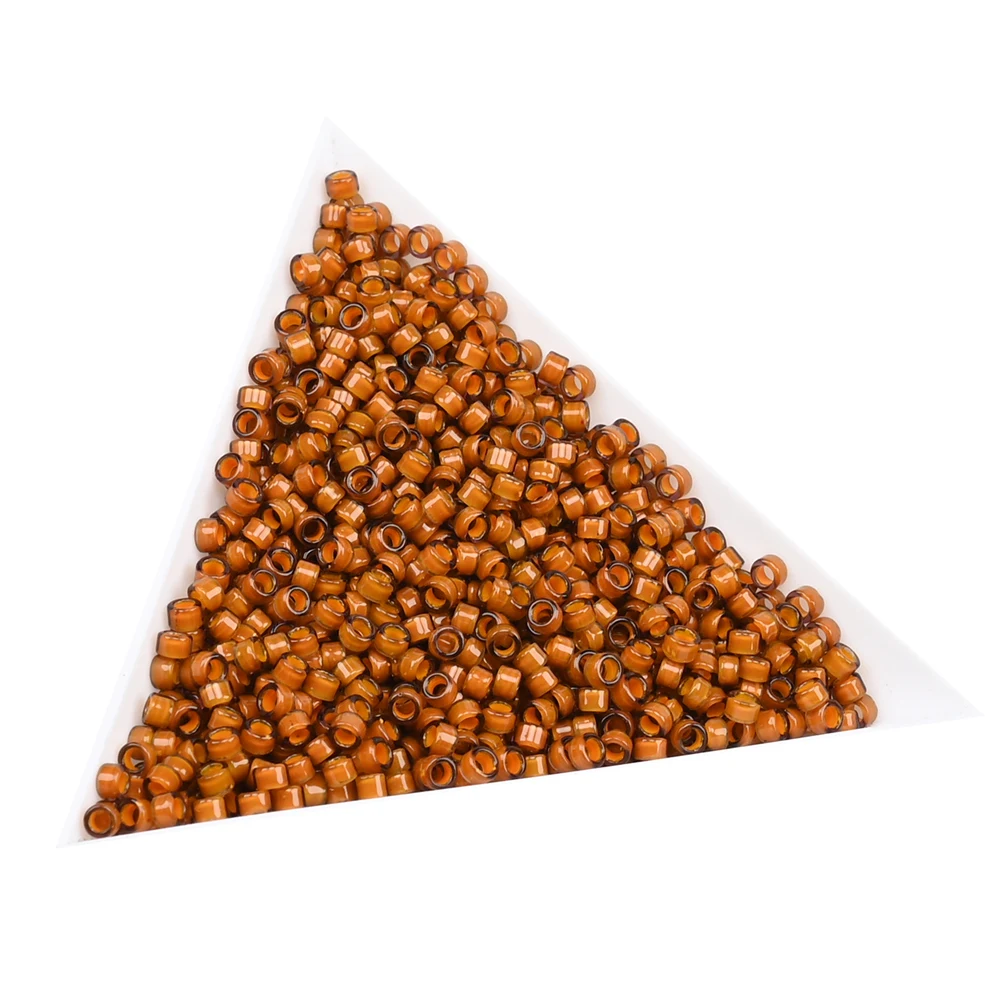 2.5mm 14g 작은 일본 구슬 광택 다채로운 작은 공예 구슬 보석 만들기 목걸이 팔찌 Diy 액세서리