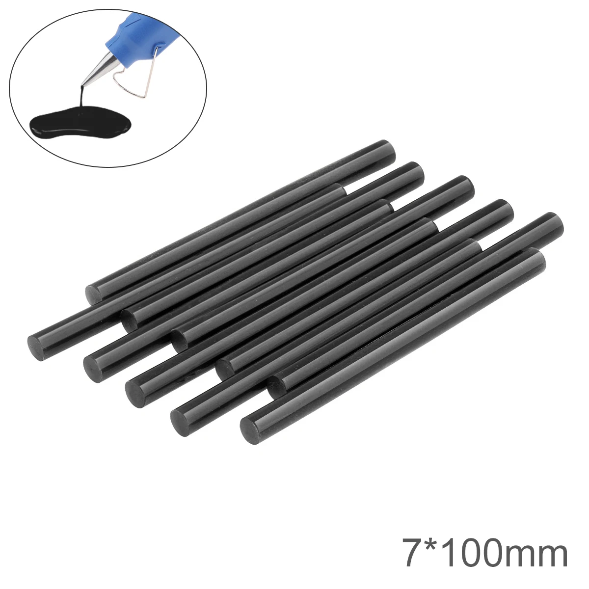5pcs 10pcs 블랙 핫멜트 접착제 스틱 7mm x 100mm 접착제 홈 DIY 도구 핫멜트 접착제 총 공예 앨범 수리 접착제 스틱 title=5pcs 10pcs 블랙 핫멜트 접착제 스틱 7mm x 100mm 접착제 홈 DIY 도구 핫멜트 접착제 총 공예 앨범 수리 접착제 스틱