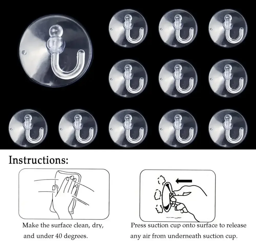 10/5Pcs 흡입 컵 후크 유리 창 벽 걸이 걸이에 대 한 플라스틱 후크와 강력한 흡입 컵 홀더 홈 부엌 욕실