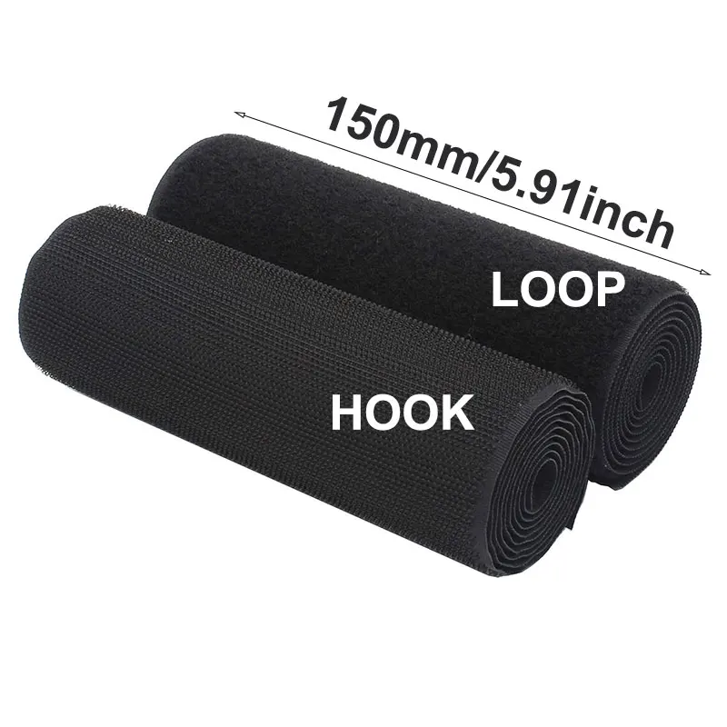 1 미터 10/15cm 와이드 후크 및 루프 패스너 테이프에 바느질 나일론 비 접착 연동 고정 패브릭 테이프 바느질 DIYCraft