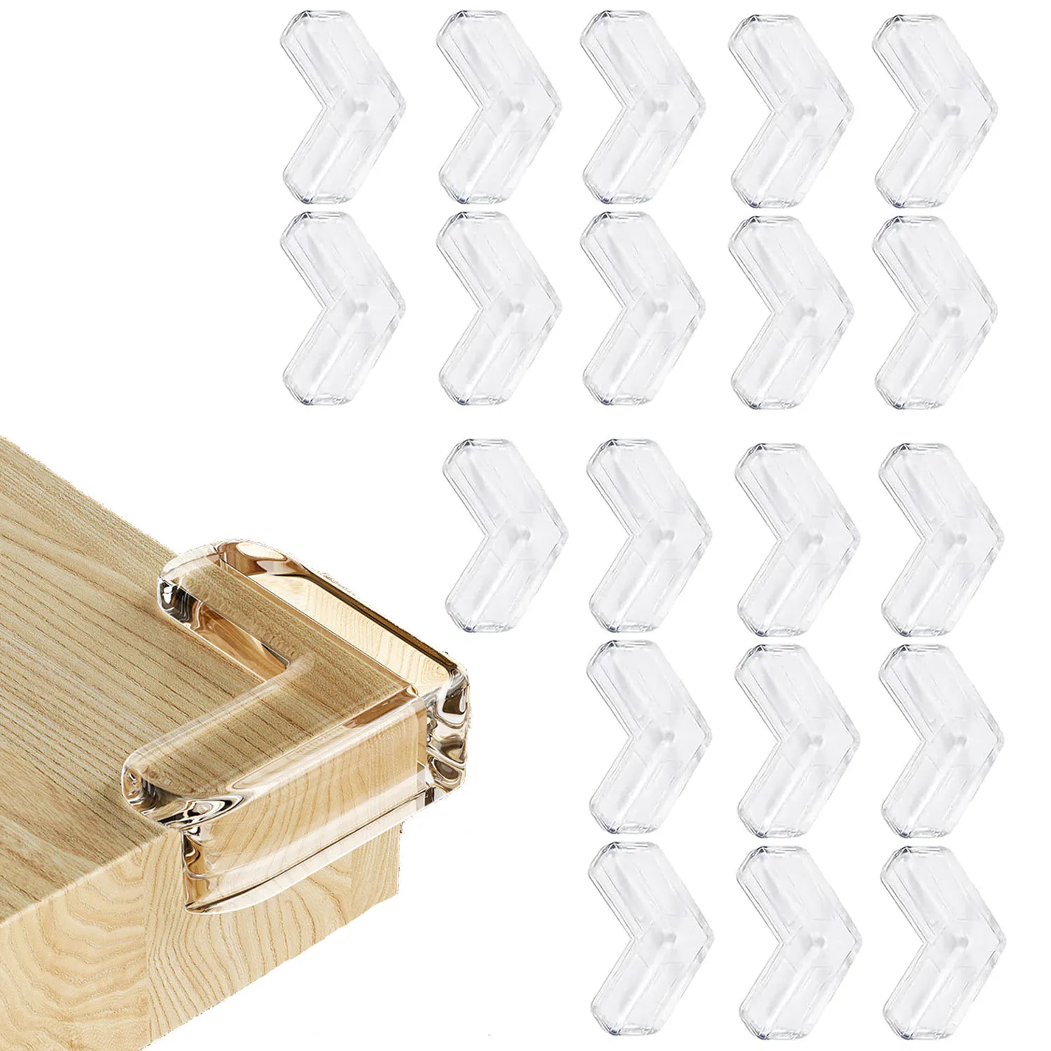 5PCS/10PCS/20PCS 아기 안전 실리콘 보호 커버 테이블 코너 커버 어린이 충돌 테이블 코너 커버