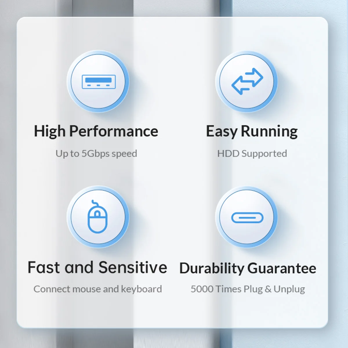 ORICO 5Gbps USB 3.0 허브 다채로운 4 포트 고속 미니 분배기 OTG 어댑터 데스크 PC 컴퓨터 액세서리 HUAWEI Xiaomi
