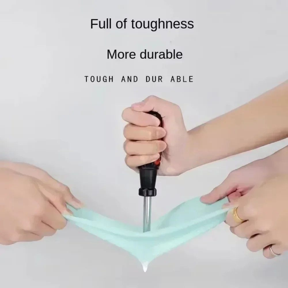 1 쌍 방수 미끄럼 방지 실리콘 신발 커버 비오는 날을위한 높은 탄성 내마모성 남여 장화 재사용 가능한 신발 커버