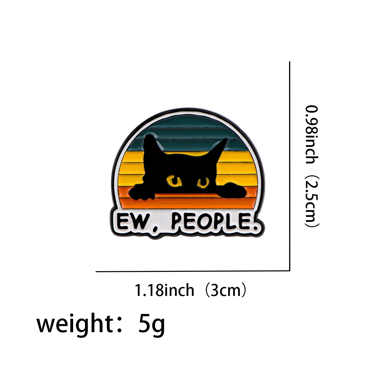 EW, PEOPLE 에나멜 핀 재미 있은 냉소적 인 따옴표 배지 여성용 배낭 브로치 남성용 옷깃 핀 코스프레 액세서리 장난감 선물