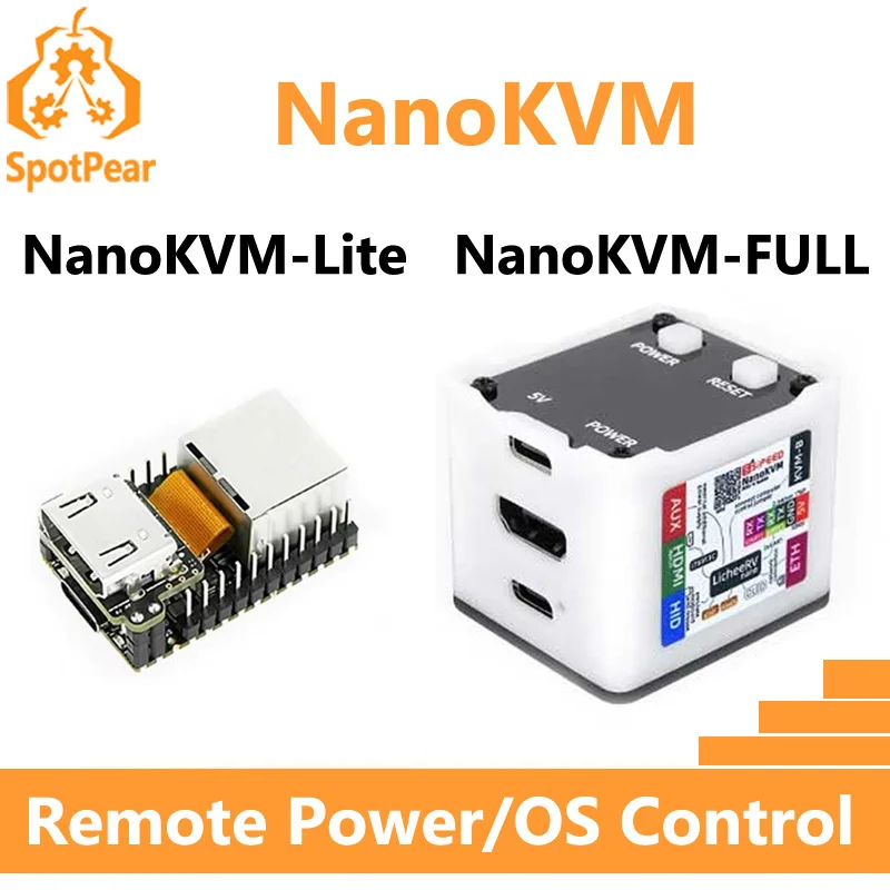 Sipeed NanoKVM KVM 버전 옵션, NanoKVM-Lite NanoKVM-FULL LicheeRV 나노 RISC-V 원격 전원/OS 제어 title=Sipeed NanoKVM KVM 버전 옵션, NanoKVM-Lite NanoKVM-FULL LicheeRV 나노 RISC-V 원격 전원/OS 제어 