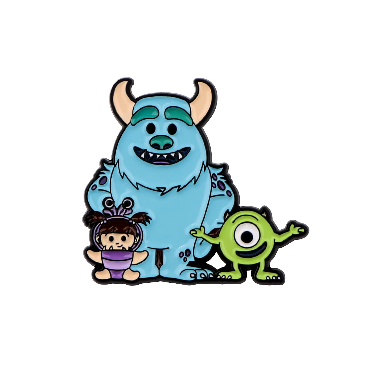 배낭에 대 한 귀여운 보석 핀 금속에 나 멜 핀 브로치 배지 만화 패션 쥬얼리 액세서리 선물